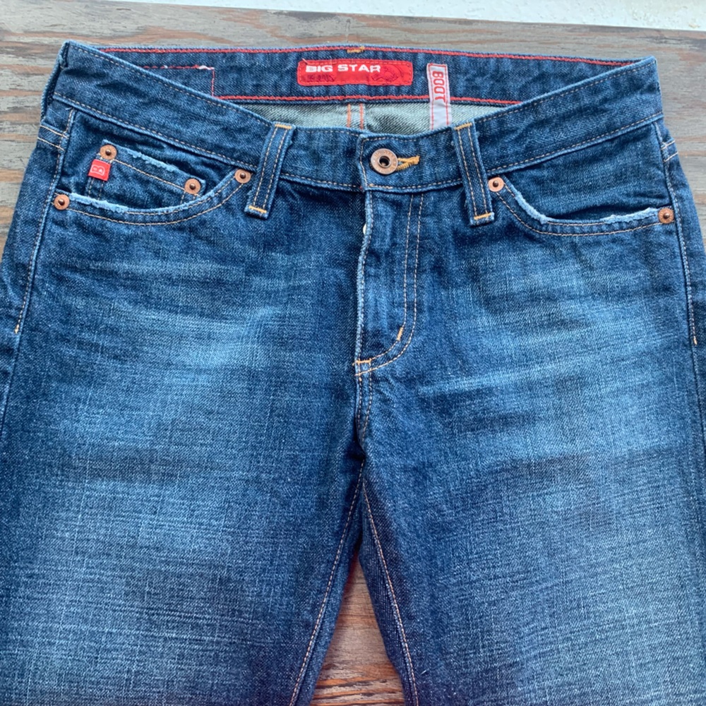 Size 27 Regular big star jeans 32 inch inseam